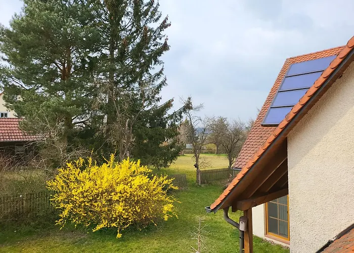 Große Ruhige In Segringen, Dachterasse, Fernblick Vom Grundstück Apartment Dinkelsbühl