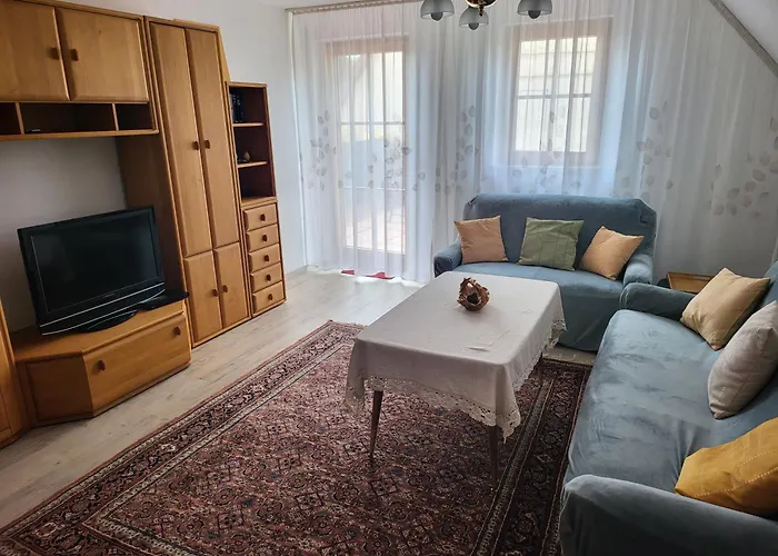 Große Ruhige In Segringen, Dachterasse, Fernblick Vom Grundstück Apartment Dinkelsbühl