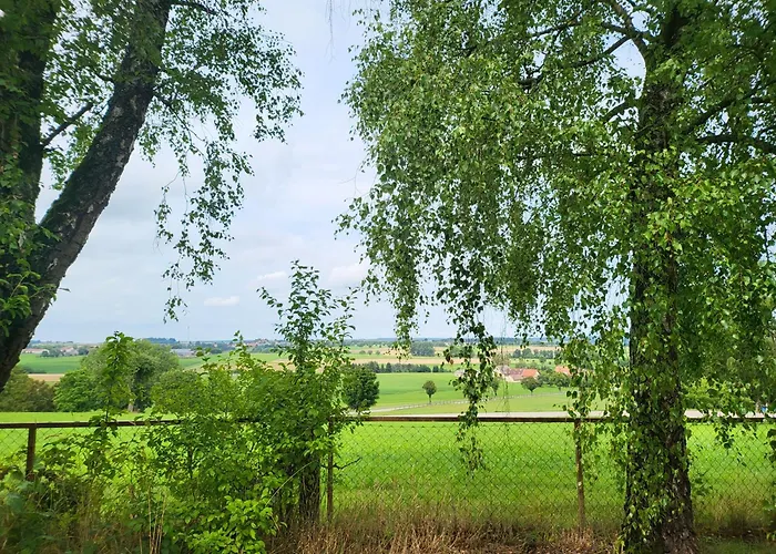 Grosse Ruhige In Segringen, Dachterasse, Fernblick Vom Grundstueck 아파트 딘클스버