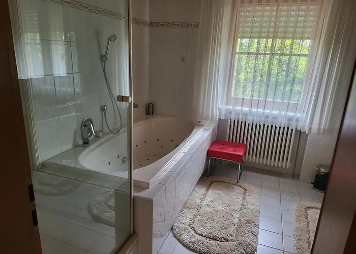 Große Ruhige In Segringen, Dachterasse, Fernblick Vom Grundstück Apartment